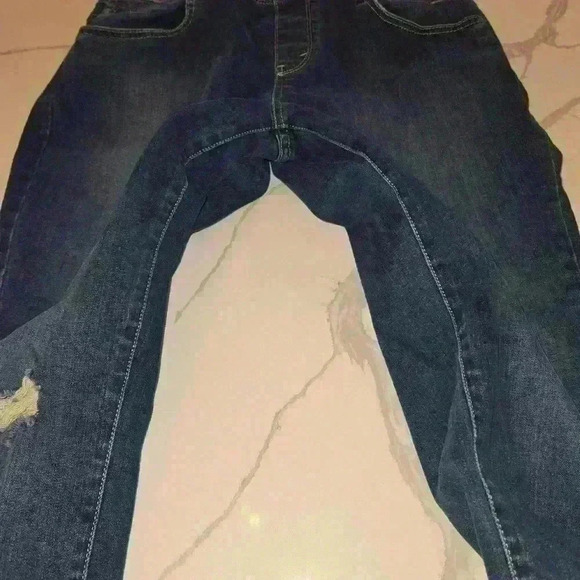 Levi Womens Slim Fit Stretch Overalls Medium Blue Wash Size 13 - Picture 9 of 12